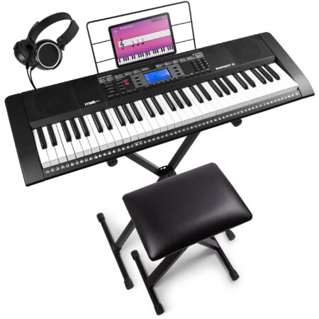 Retourdeal - MAX Rhapsody61 complete keyboardset met bankje