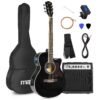 Retourdeal - MAX ShowKit elektrisch akoestische gitaarset 4/4 - 40W - | MAX