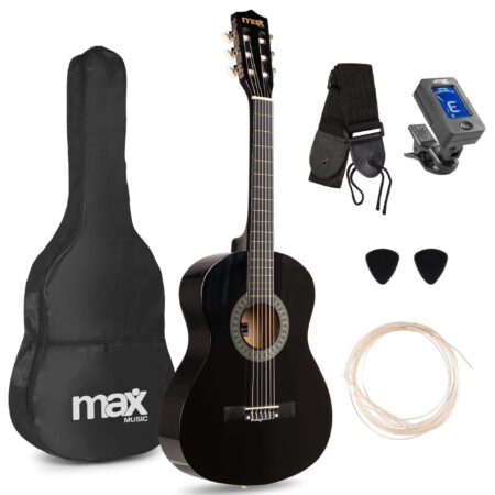 Retourdeal - MAX SoloArt Junior 3/4 - Akoestische kindergitaar - | MAX