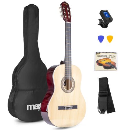 Retourdeal - MAX SoloArt klassieke akoestische gitaar (39") - 4/4 - | MAX