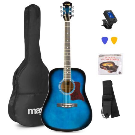 Retourdeal - MAX SoloJam Western akoestische gitaar starterset - 4/4 - | MAX