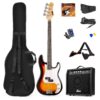 Retourdeal - Max Gigkit Basgitaar - 4/4 - met 40 Watt versterker - | MAX