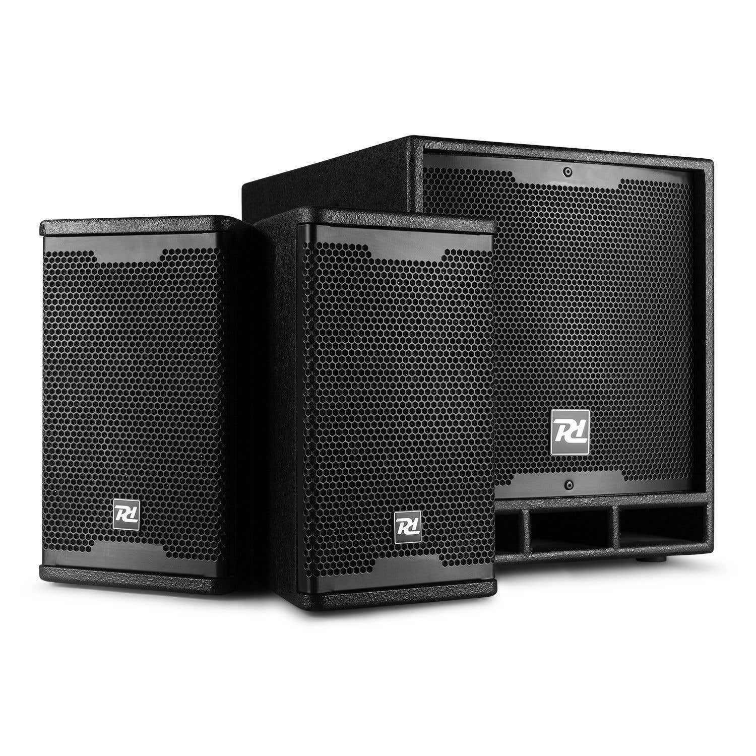 Retourdeal - Power Dynamics Combo 1200 speakerset Bluetooth - 1200W | Power Dynamics
