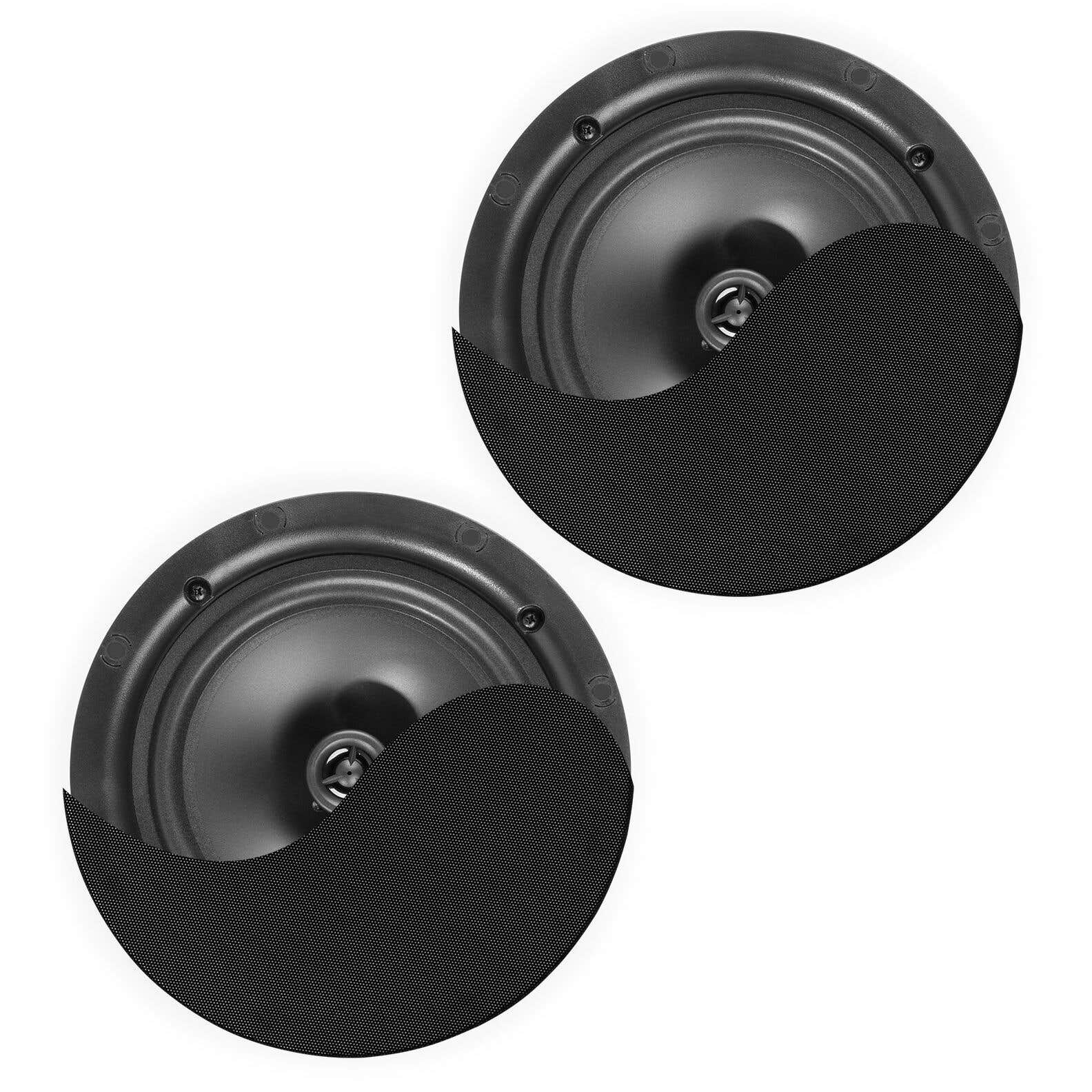 Retourdeal - Power Dynamics NCBT8B set van 2 plafondspeakers met | Power Dynamics