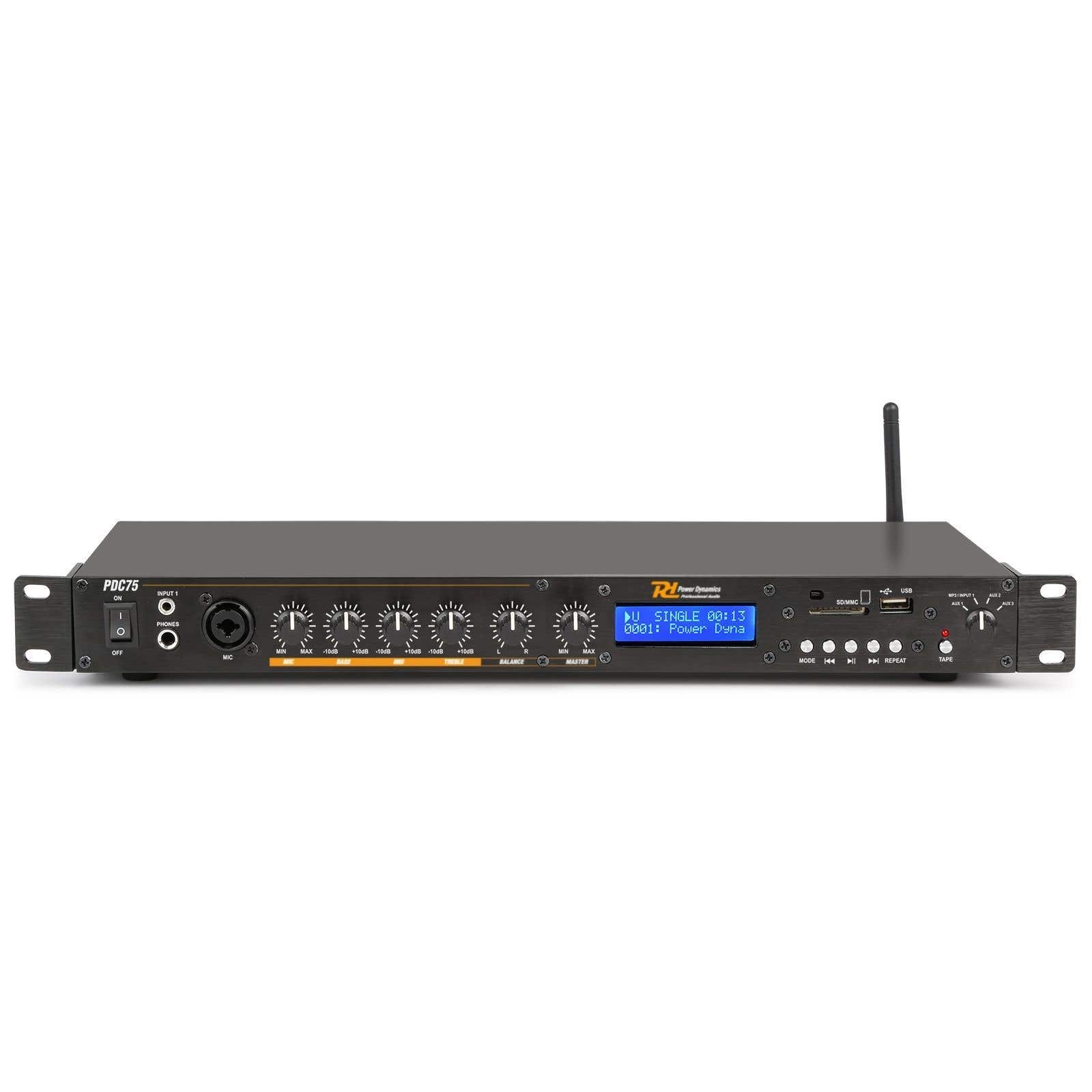 Retourdeal - Power Dynamics PDC75 Bluetooth USB mp3 speler en audio | Power Dynamics