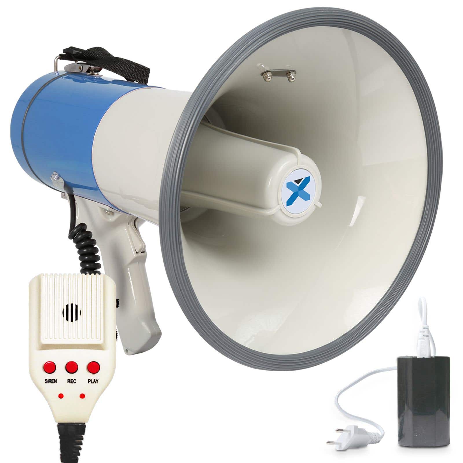 Retourdeal - Vonyx Megafoon met Sirene