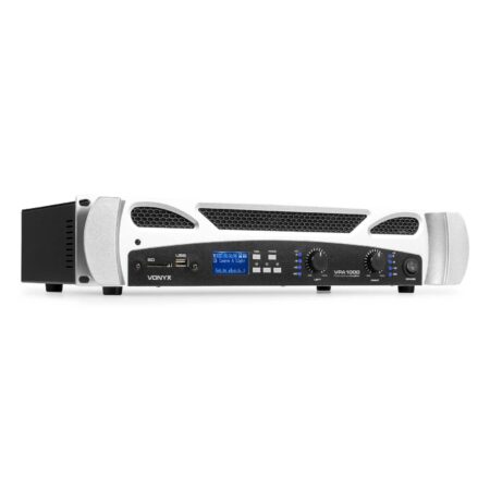 Retourdeal - Vonyx VPA1000 versterker 2x 500W met Bluetooth en mp3 | Vonyx