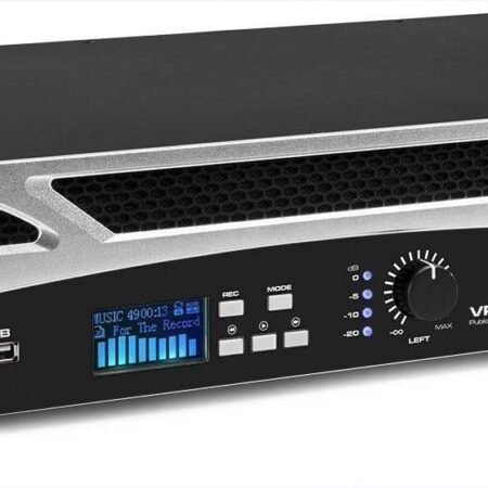 Retourdeal - Vonyx VPA1500 versterker 2x 750W met Bluetooth en mp3 | Vonyx
