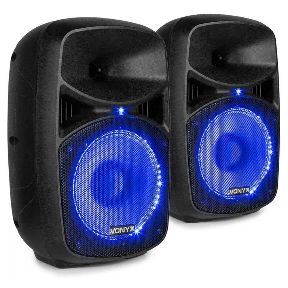 Retourdeal - Vonyx VPS082A geluidsinstallatie 400W met Bluetooth en | Vonyx