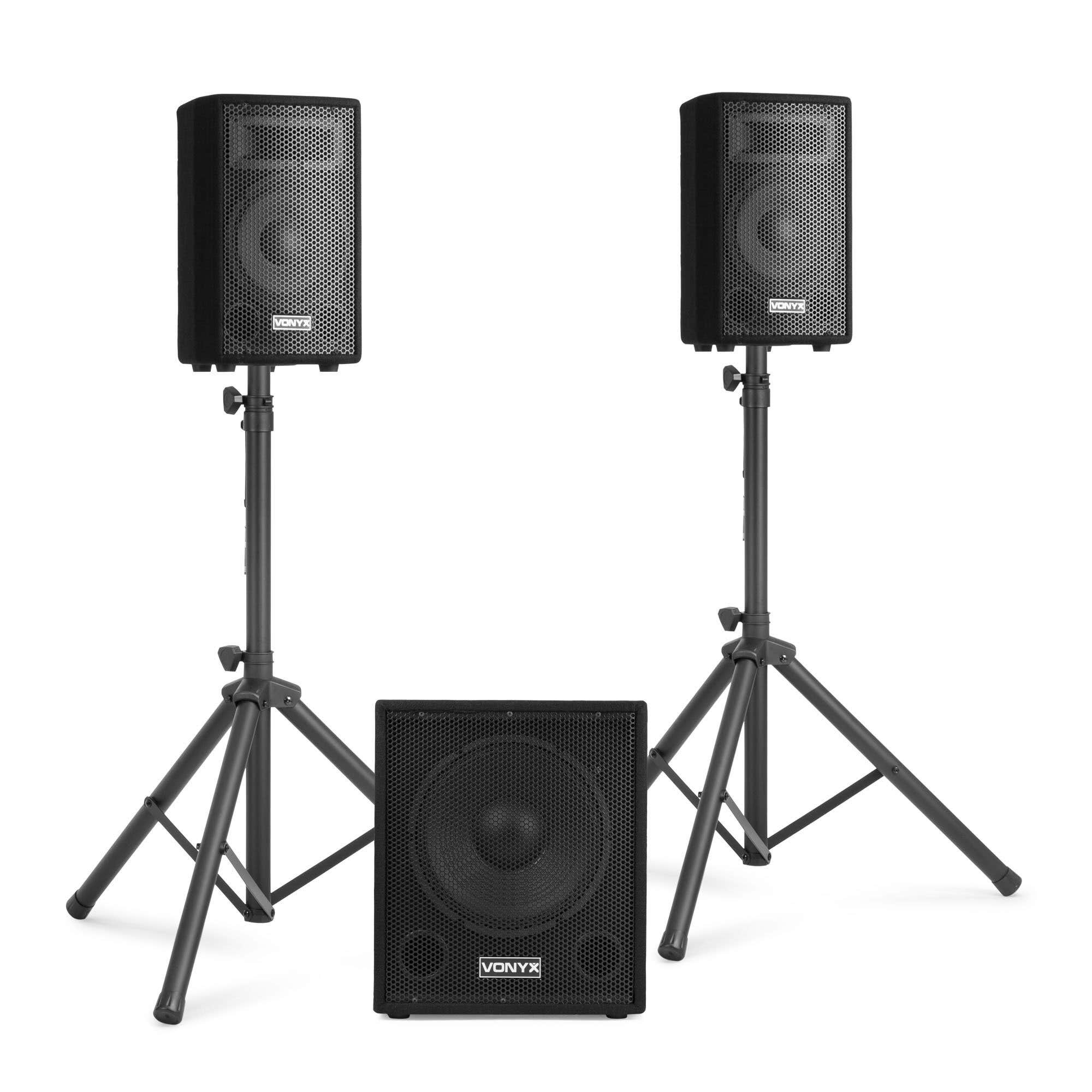 Retourdeal - Vonyx VX0812BT complete geluidsinstallatie met Bluetooth | Vonyx