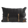 Rib kussen 60 x 40 antraciet | Knit Factory
