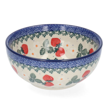 Rice Bowl 500 ml - Strawberries | Bunzlau Castle