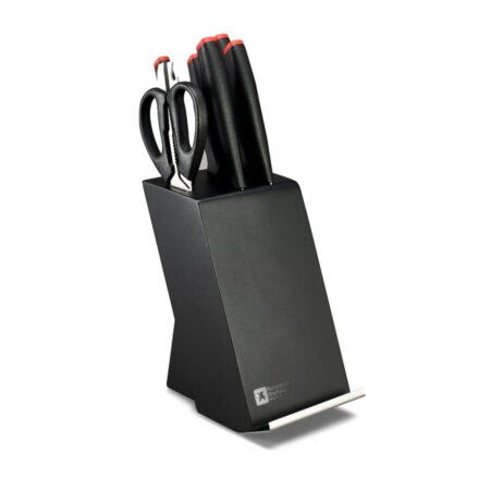 Richardson Sheffield Laser Cuisine Messenblok 6-delig Zwart | Richardson Sheffield
