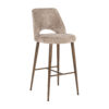 Richmond Barstoel Delphine Chenille - Naturel (zithoogte 76cm) | Richmond Interiors