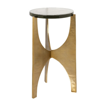 Richmond Bijzettafel Avery 32cm - Goud - Rond | Richmond Interiors