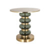 Richmond Bijzettafel Dalina 45cm - Groen - Rond | Richmond Interiors