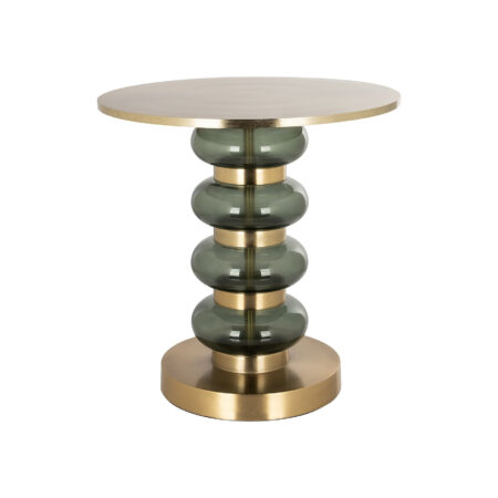 Richmond Bijzettafel Dalina 45cm - Groen - Rond | Richmond Interiors
