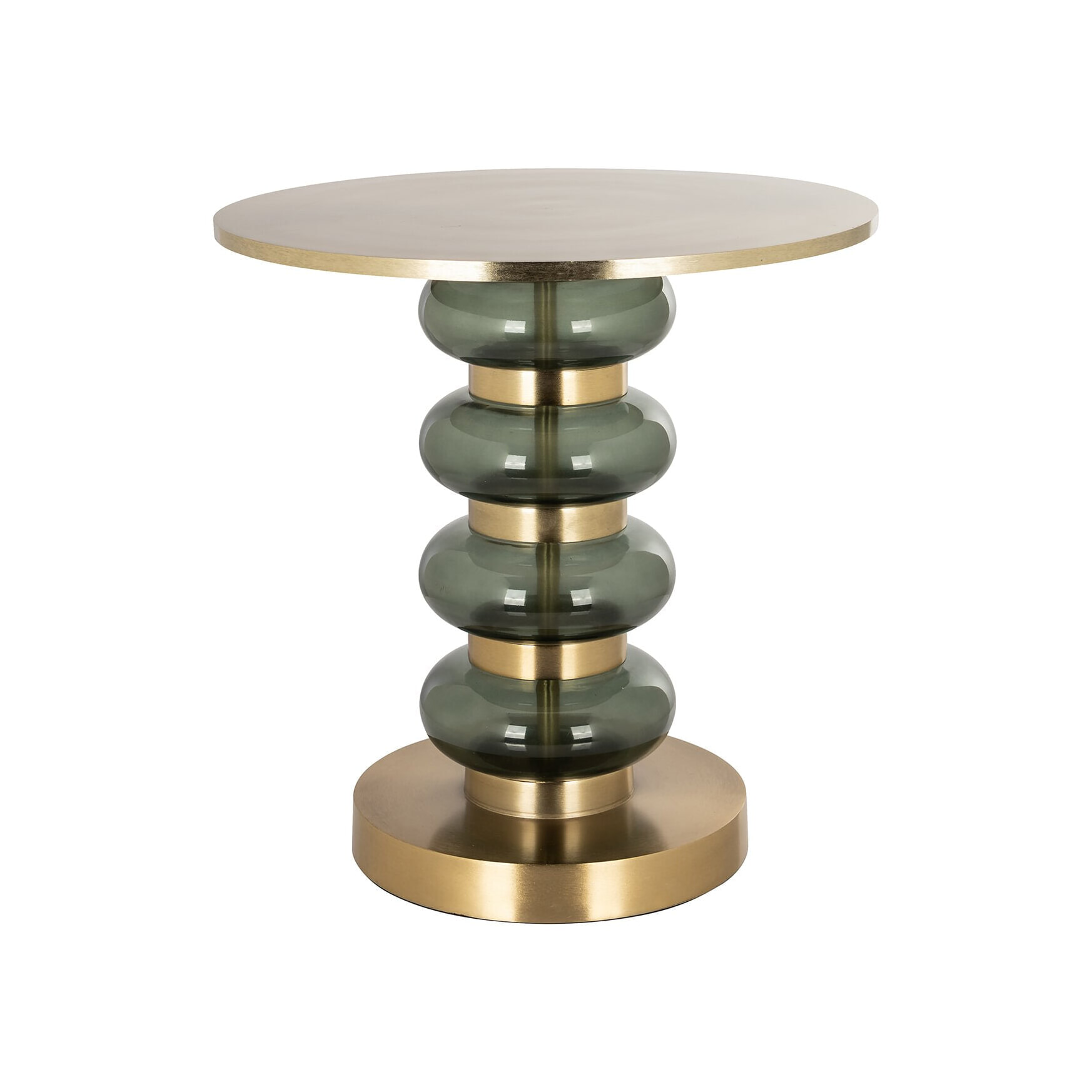 Richmond Bijzettafel Dalina 45cm - Groen - Rond | Richmond Interiors