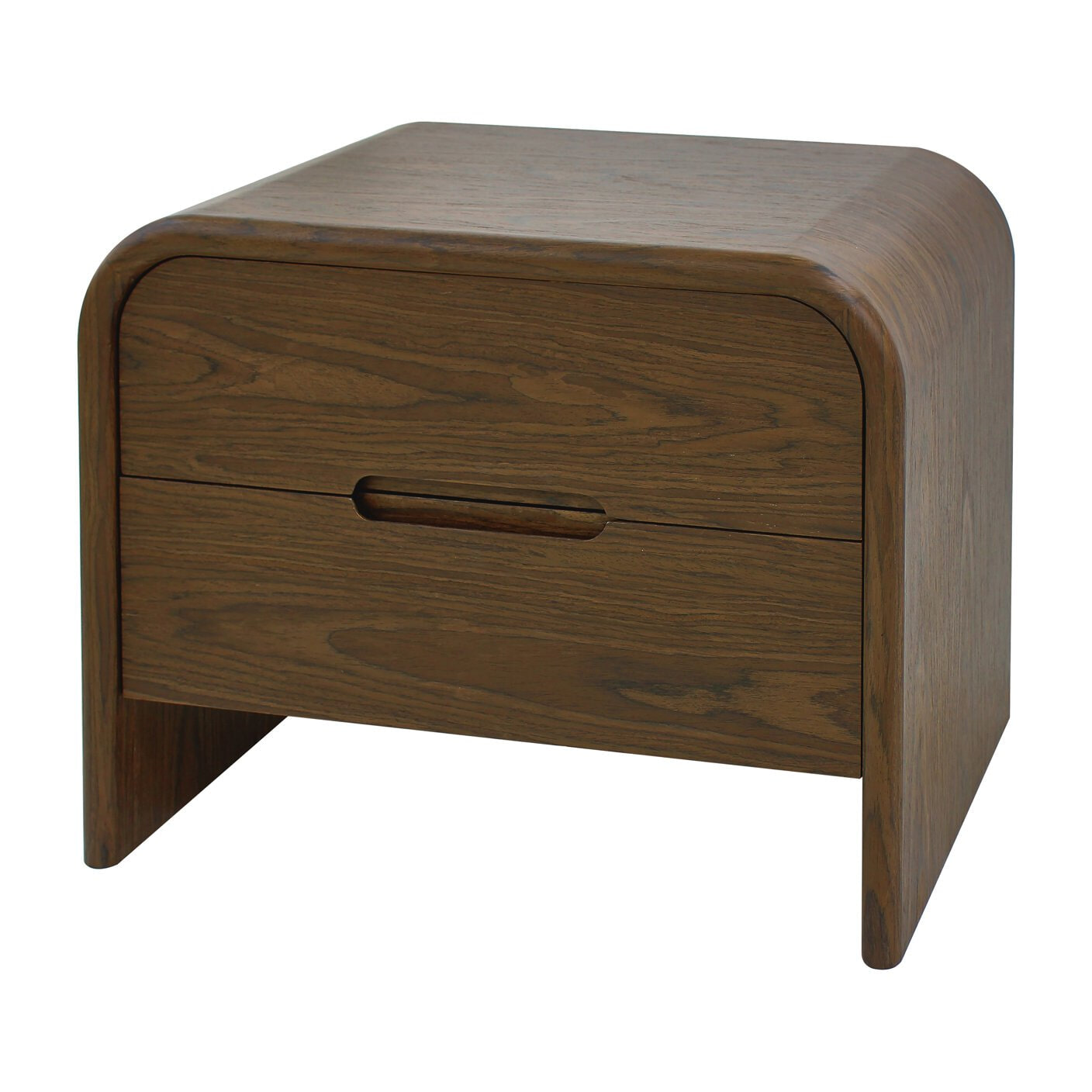 Richmond Bijzettafel/Nachtkastje Bedford Met 2 lades - Bruin | Richmond Interiors
