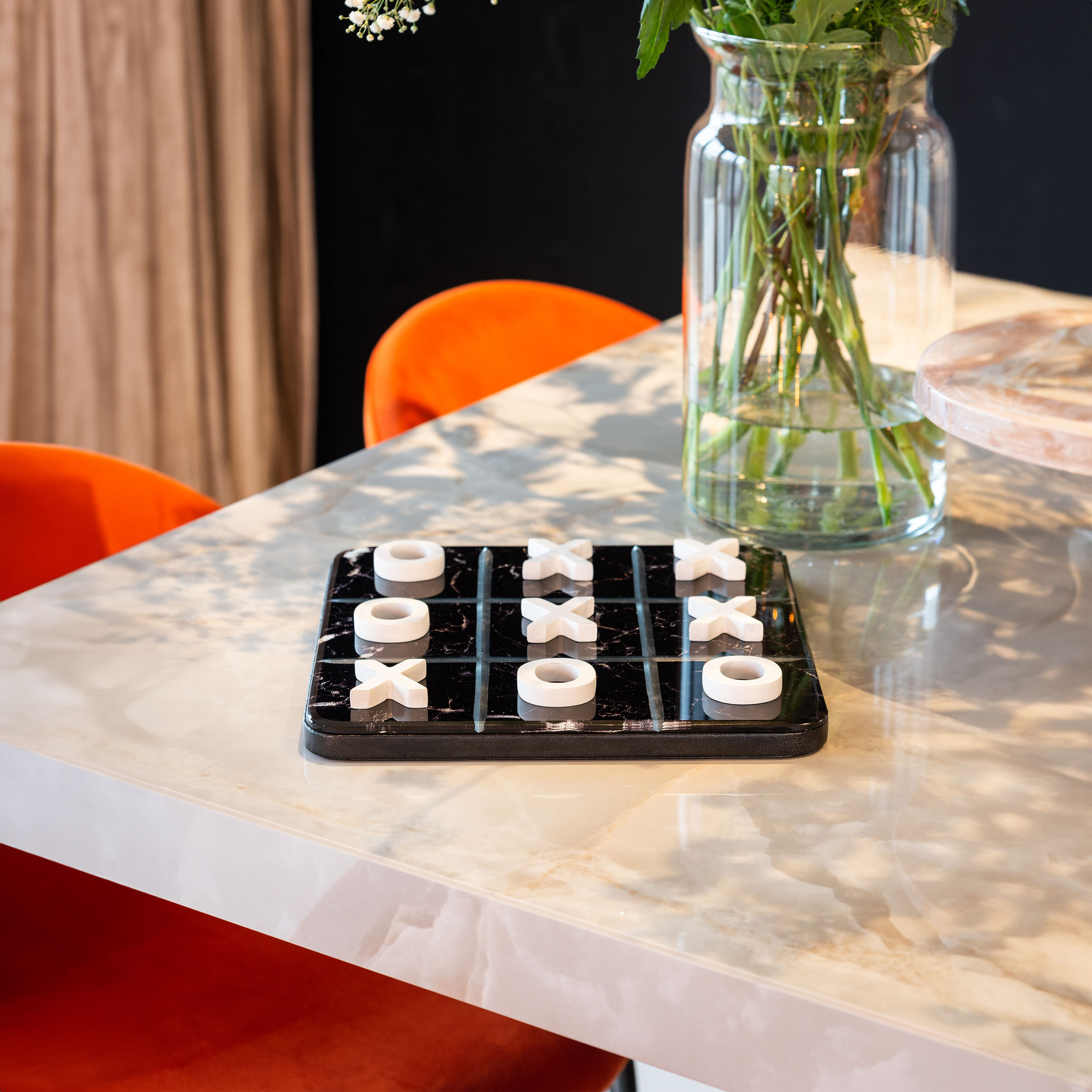 Richmond Boter Kaas en eieren Trixi - Zwart/wit | Richmond Interiors