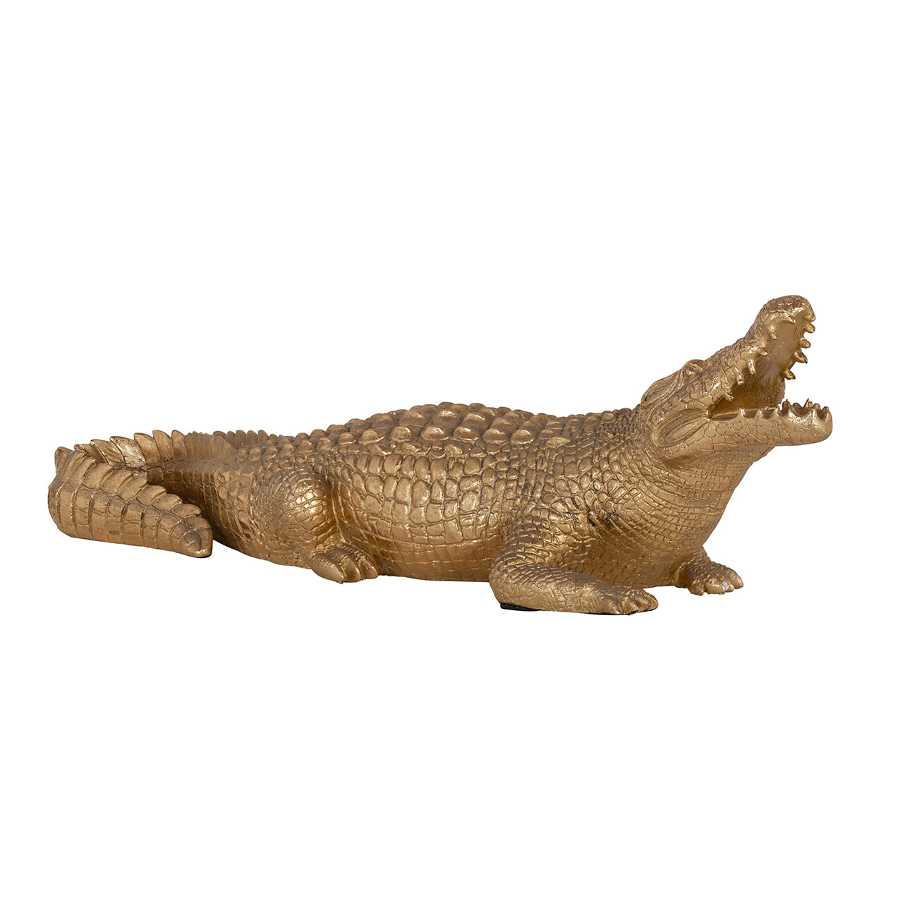 Richmond Decoratie Crocodile 62cm - Goud | Richmond Interiors