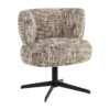 Richmond Draaibare Eetkamerstoel Alexis - Bruin | Richmond Interiors