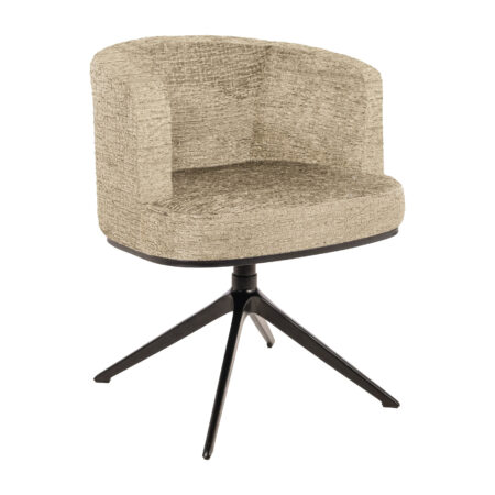 Richmond Draaibare Eetkamerstoel Cheyenne Fusion - Desert | Richmond Interiors