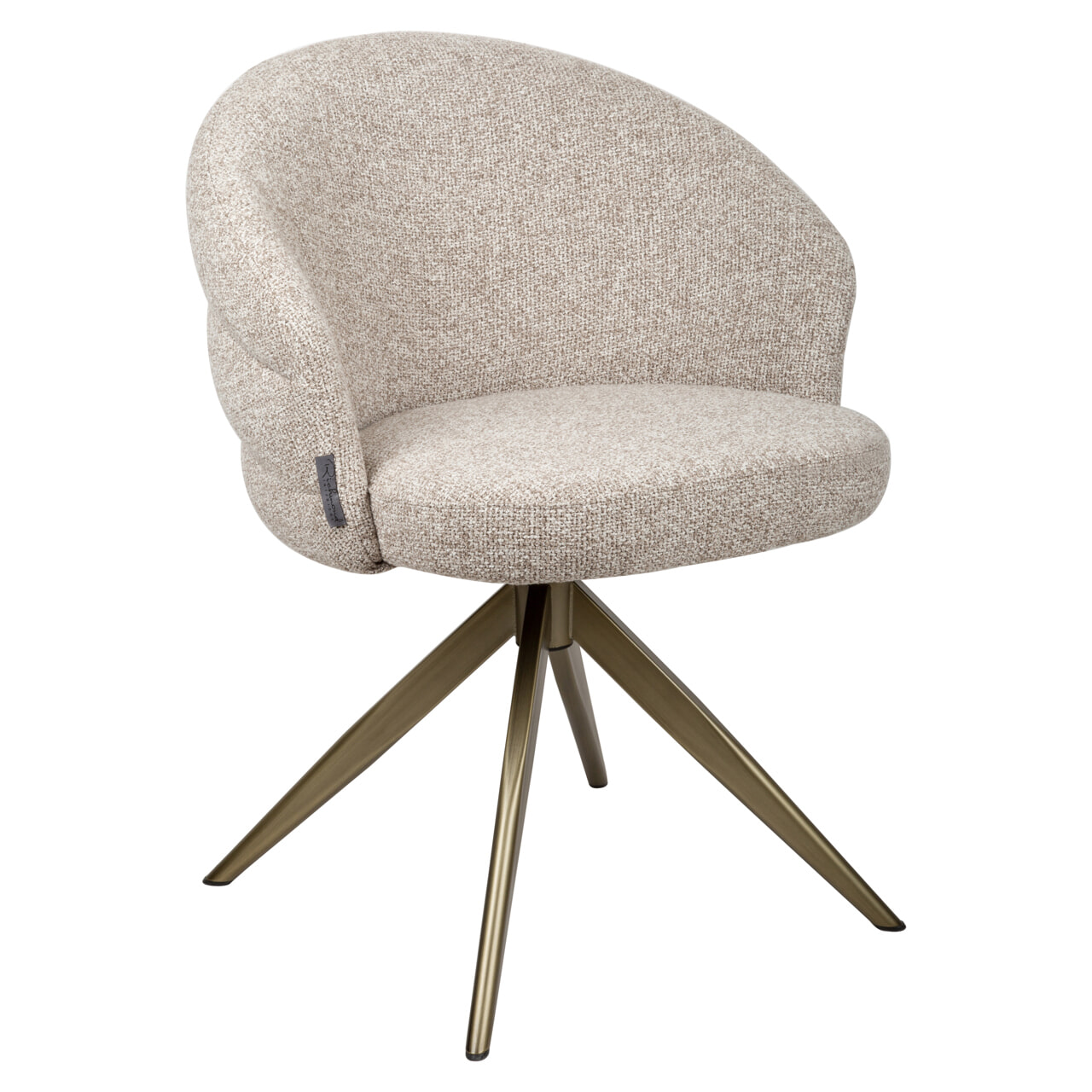 Richmond Draaibare Eetkamerstoel Zendaya Cayenne - Brown | Richmond Interiors