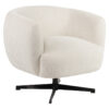 Richmond Draaifauteuil Estelle Blockweave - Beige | Richmond Interiors