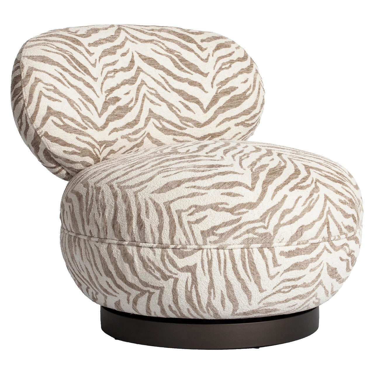 Richmond Draaifauteuil Jace Tiger - Beige | Richmond Interiors