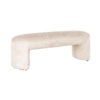 Richmond Eetkamerbank Fargo Chenille - Wit | Richmond Interiors