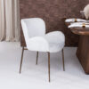 Richmond Eetkamerstoel Amber Chenille - Crème | Richmond Interiors