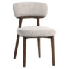 Richmond Eetkamerstoel Basker Fancy stof en hout - Natural | Richmond Interiors