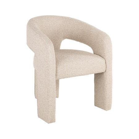 Richmond Eetkamerstoel Belle Bouclé - Biscuit Beach | Richmond Interiors