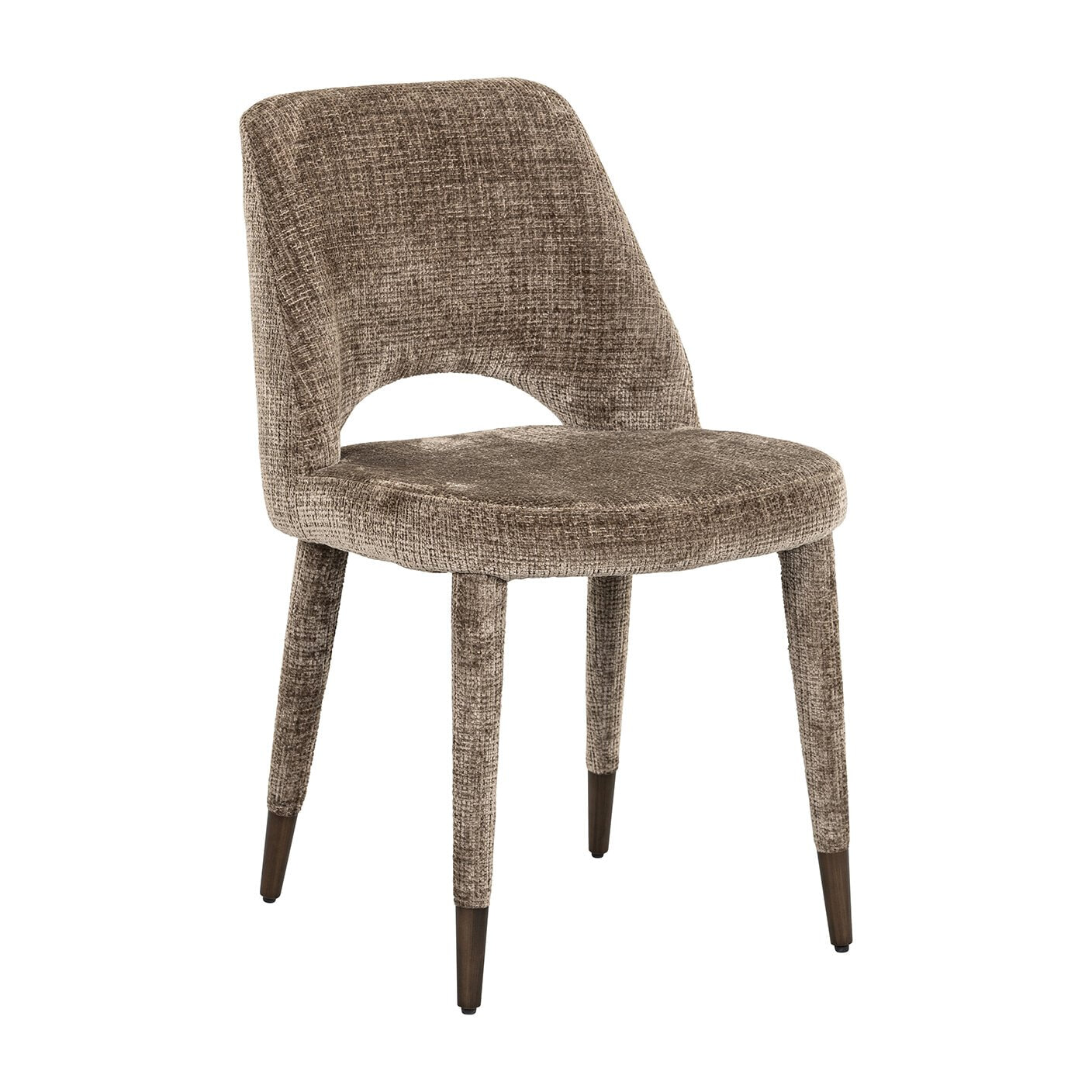 Richmond Eetkamerstoel Cecilia Chenille - Stone | Richmond Interiors