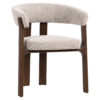 Richmond Eetkamerstoel Contigo Geweven stof - Mocca | Richmond Interiors