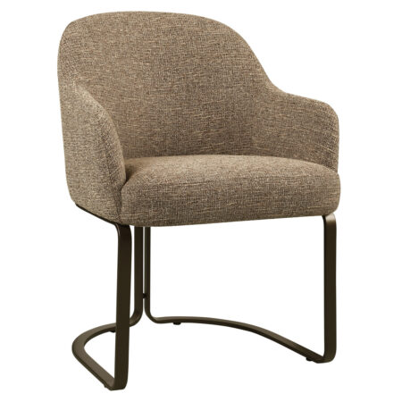 Richmond Eetkamerstoel Hadley Tweed - Brown | Richmond Interiors