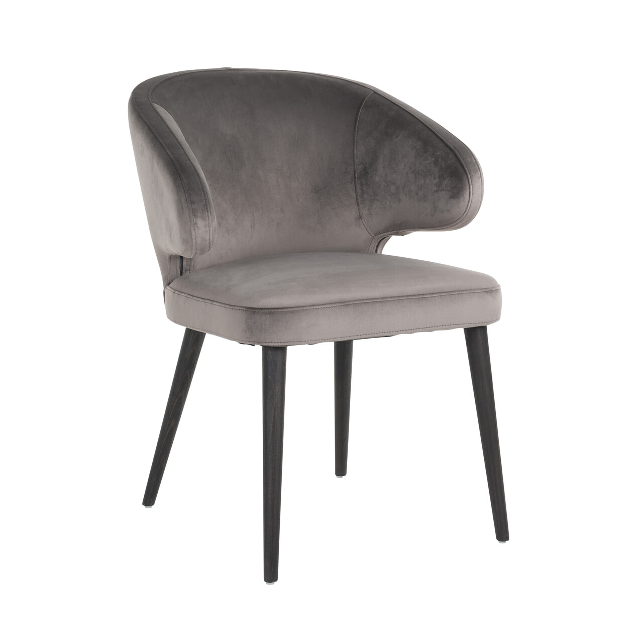 Richmond Eetkamerstoel Indigo Velvet - Stone | Richmond Interiors
