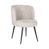 Richmond Eetkamerstoel Morton Chenille - Naturel | Richmond Interiors