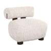 Richmond Fauteuil Arabella Chenille - Crème - Japandi | Richmond Interiors