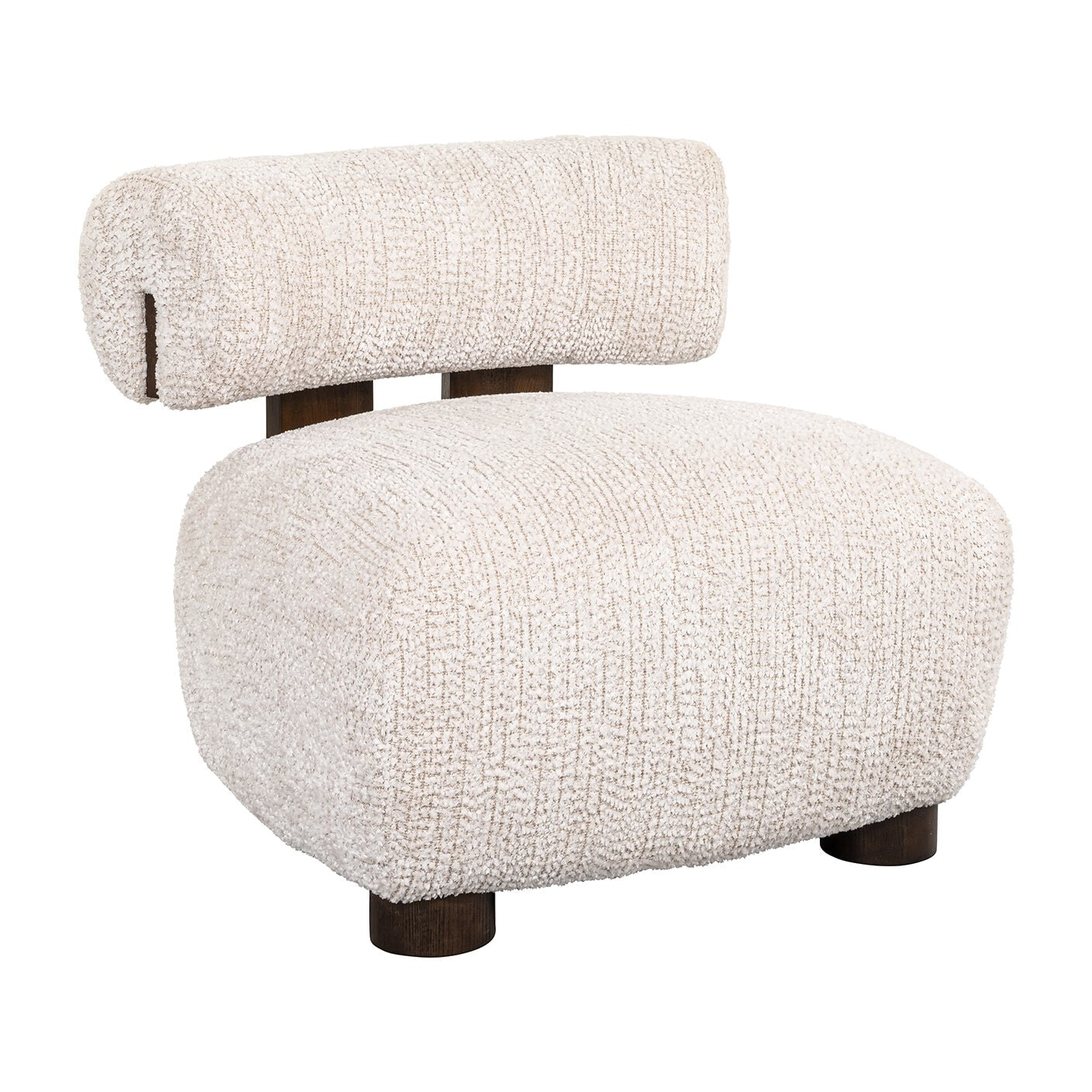 Richmond Fauteuil Arabella Chenille - Crème - Japandi | Richmond Interiors