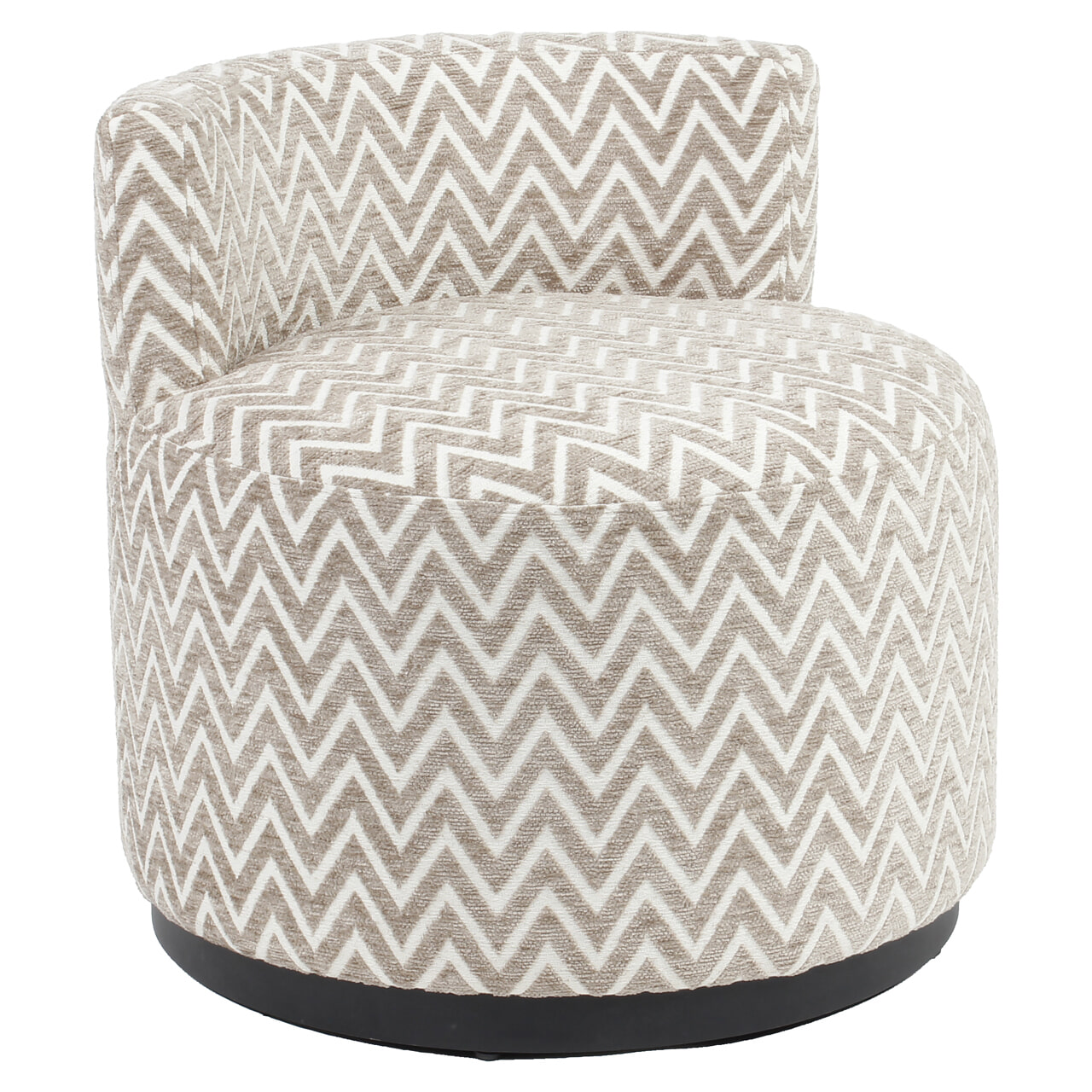 Richmond Fauteuil Franny Chevron - Sand | Richmond Interiors