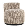 Richmond Fauteuil Franny Geweven stof - Crème | Richmond Interiors