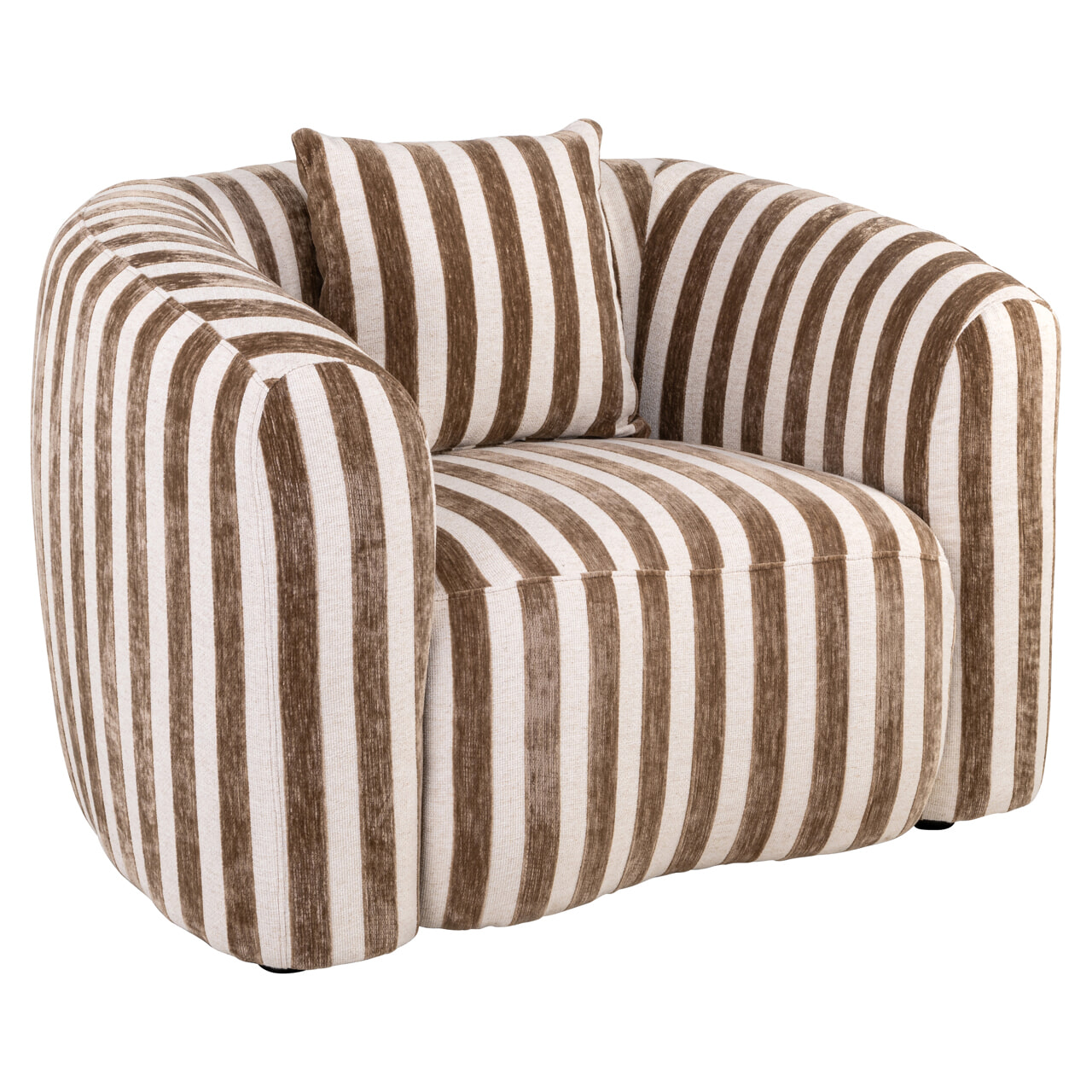 Richmond Fauteuil Luxandra Stripes - Sand | Richmond Interiors