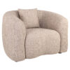 Richmond Fauteuil Luxandra Tweed stof - Sand | Richmond Interiors