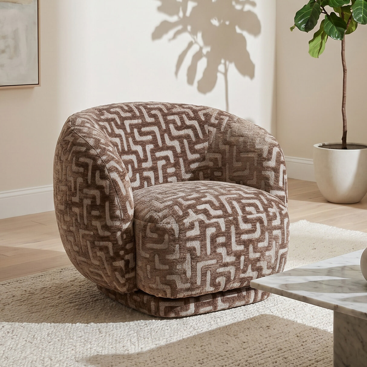Richmond Fauteuil Negreslo Labyrinth