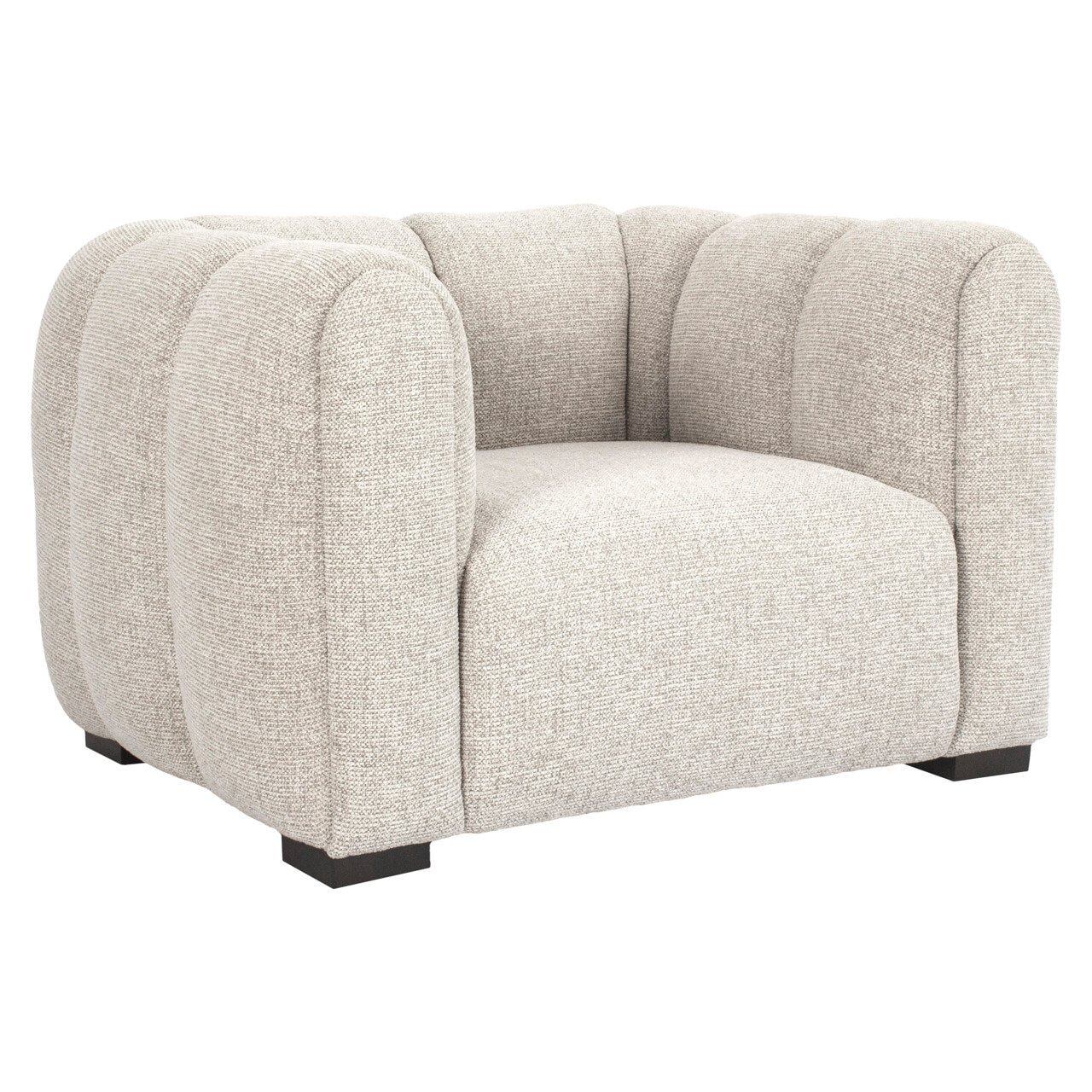 Richmond Fauteuil Novaro Geweven stof - Naturel | Richmond Interiors