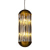 Richmond Hanglamp Sila Crystal - Brons | Richmond Interiors