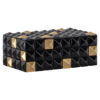 Richmond Juwelenbox Velicia 22 x 14cm - Zwart | Richmond Interiors