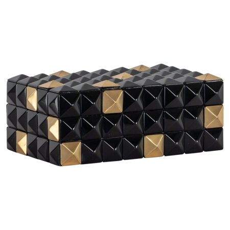 Richmond Juwelenbox Velicia 22 x 14cm - Zwart | Richmond Interiors